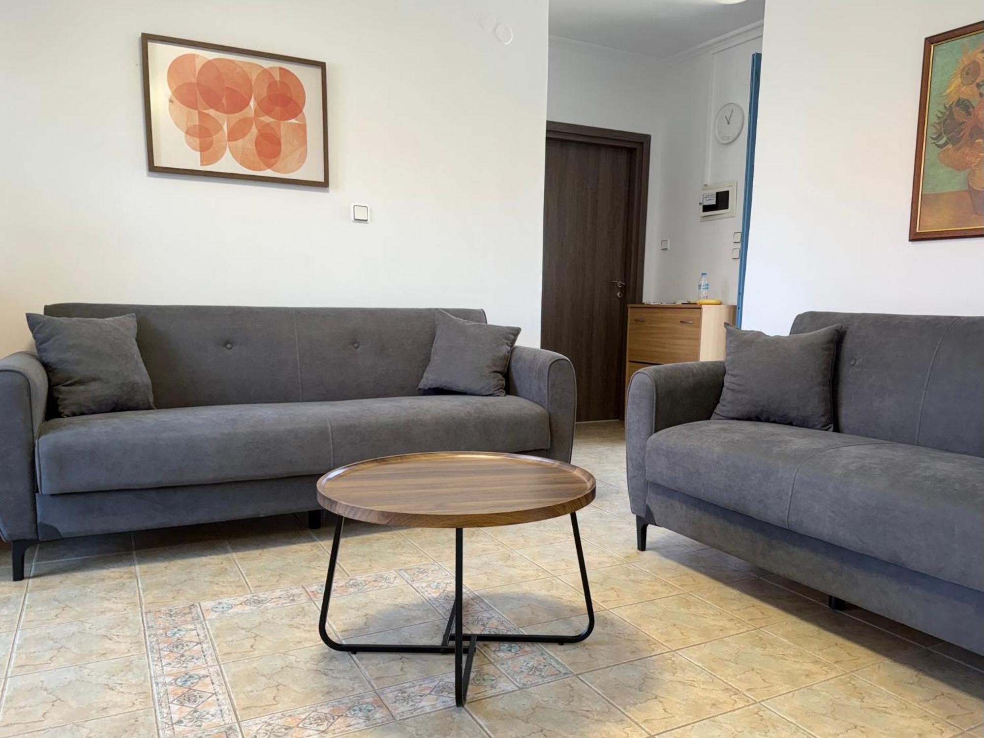 Emerald Seaside Apartment In Pefkohori Pefkohóri Kültér fotó